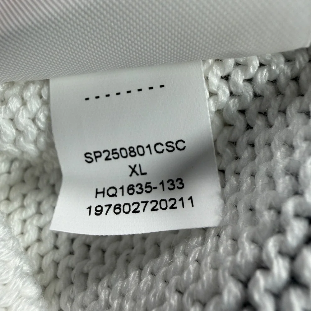 Air Jordan Nike Sweater AOP Knit Mens XL Distress Loose Fit HQ1635-133